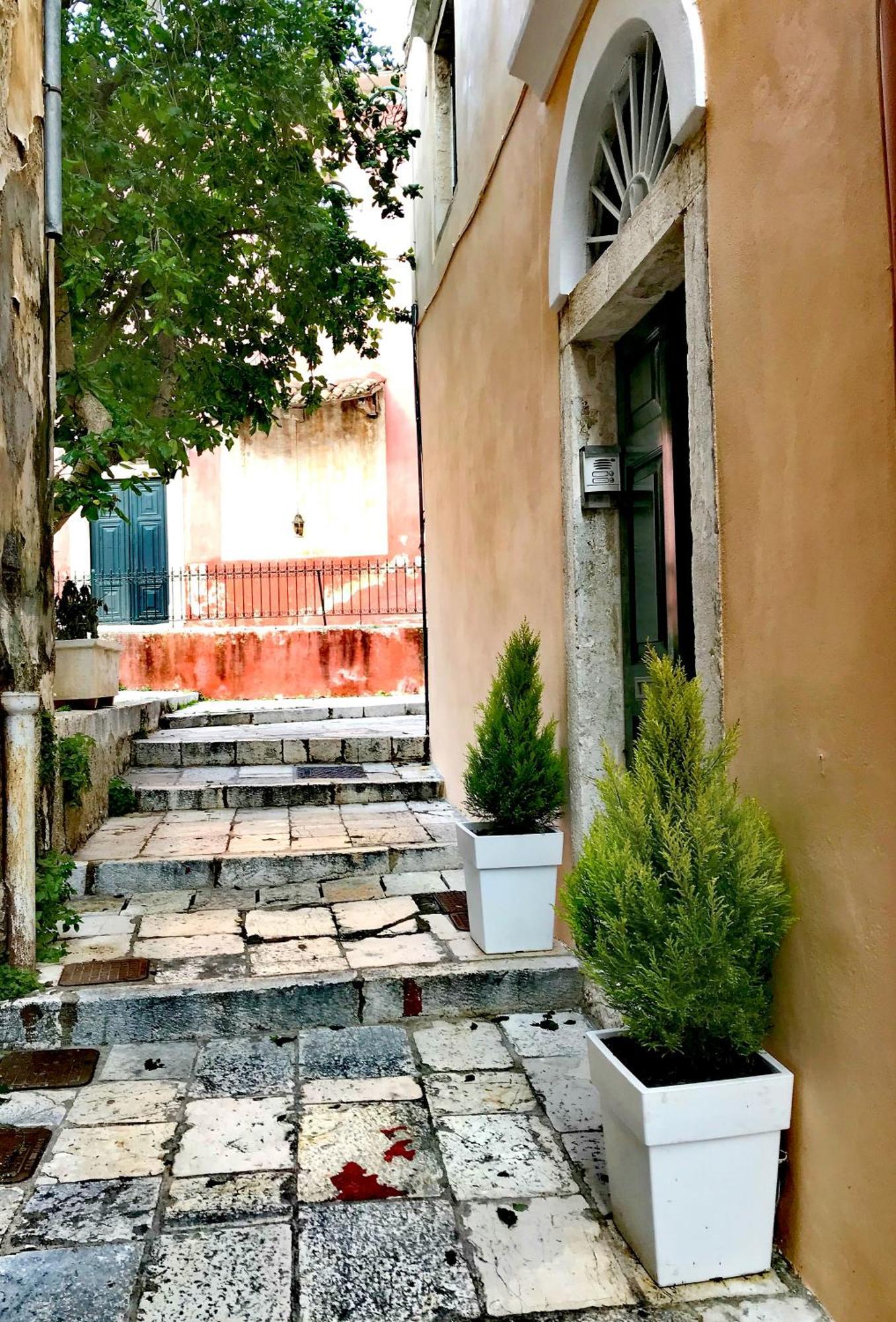 Venetian Well Cozy Apartment Corfu Old Town Eksteriør billede